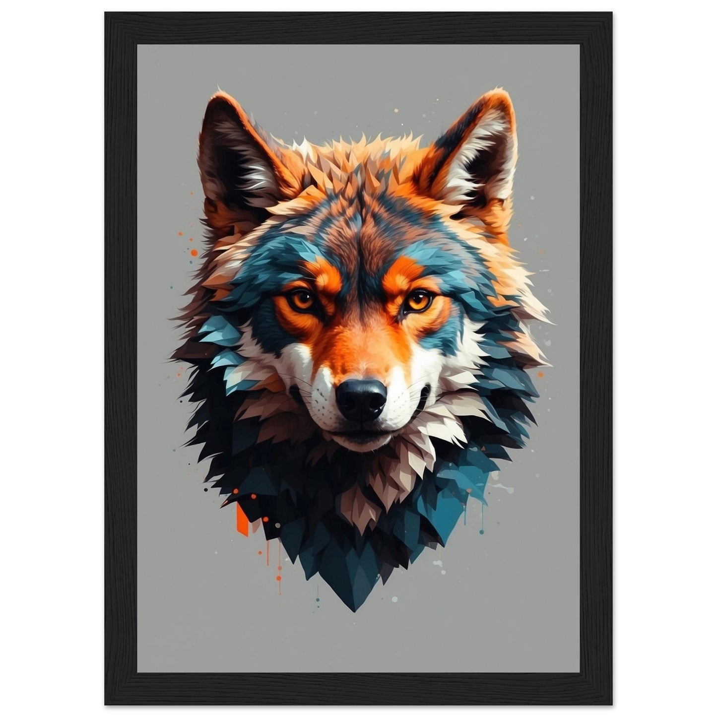Premium Matte Paper Wooden Framed Poster