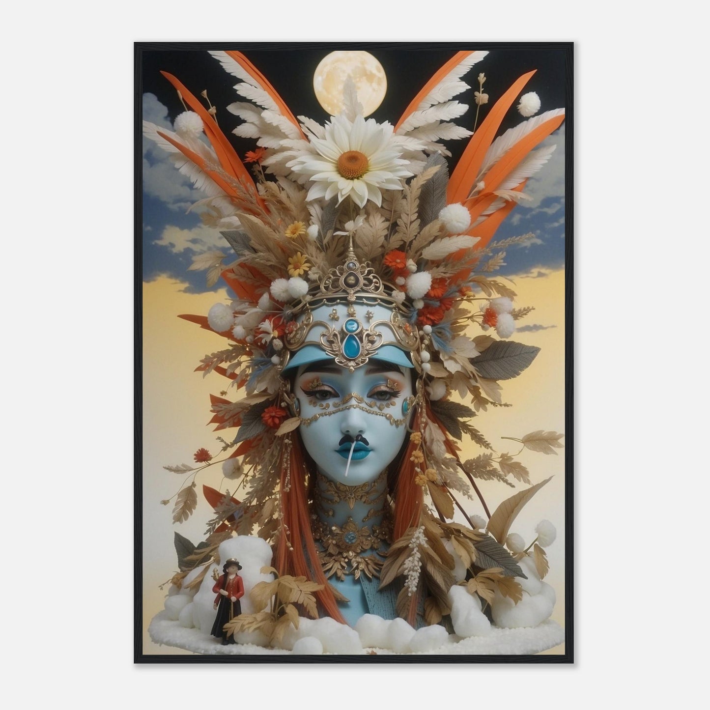 Premium Matte Paper Wooden Framed Poster