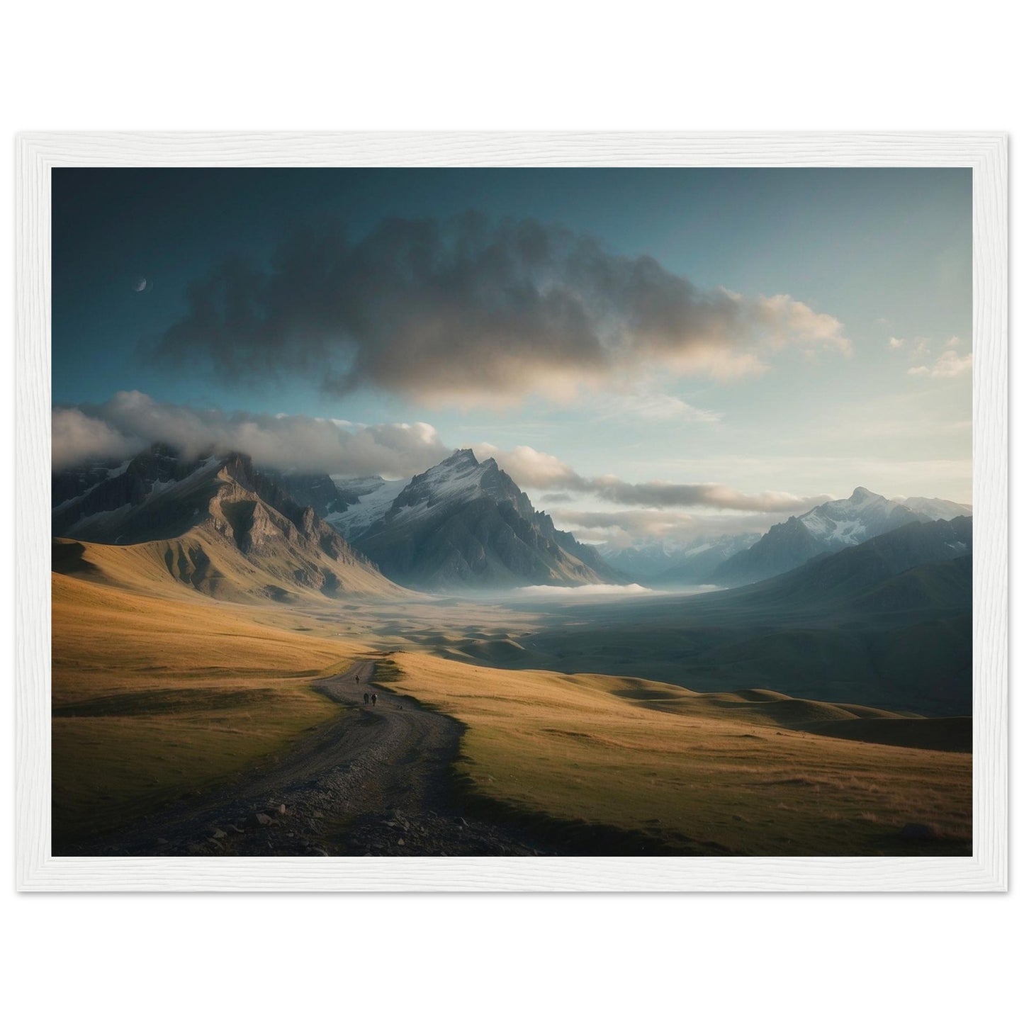 Premium Matte Paper Wooden Framed Poster