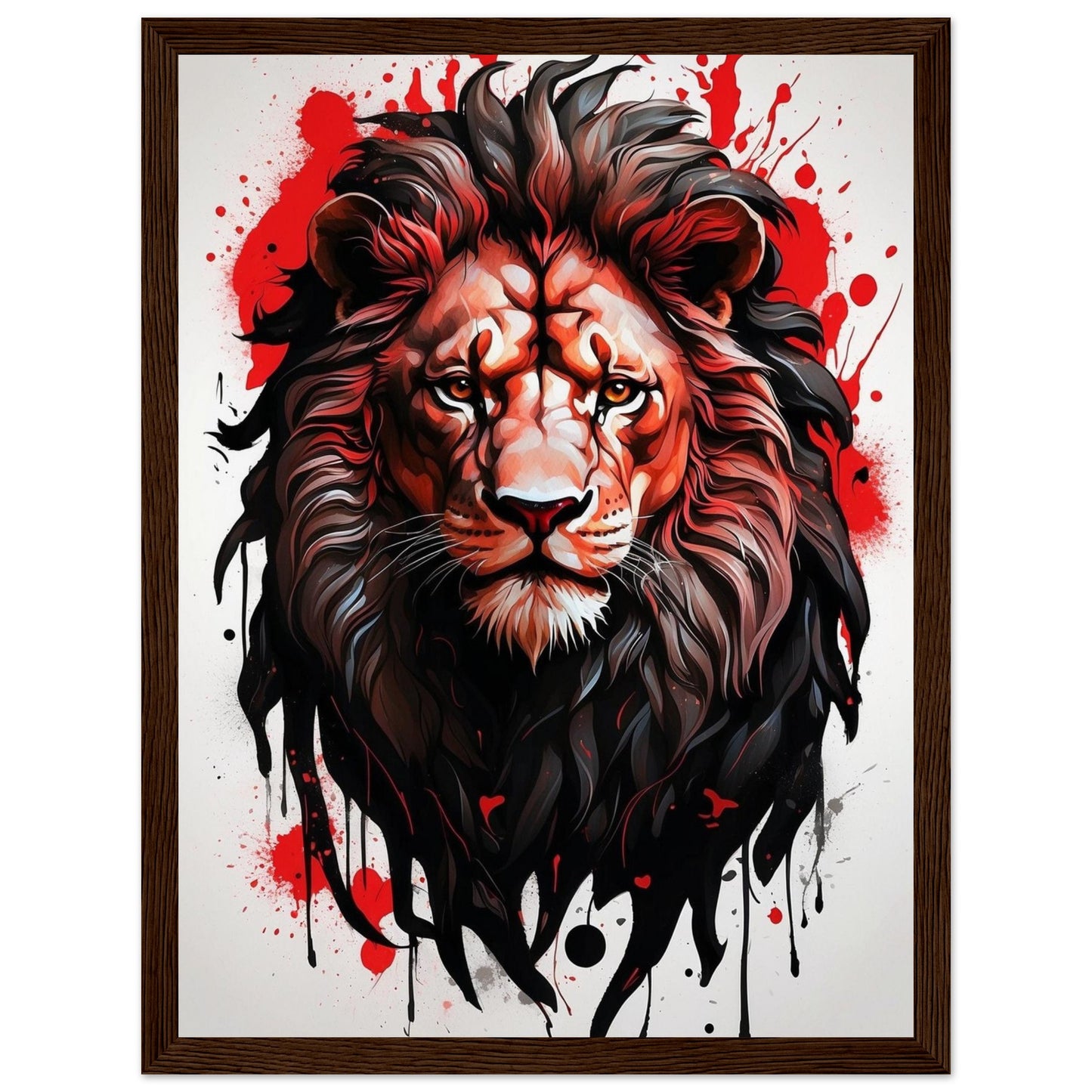 Premium Matte Paper Wooden Framed Poster