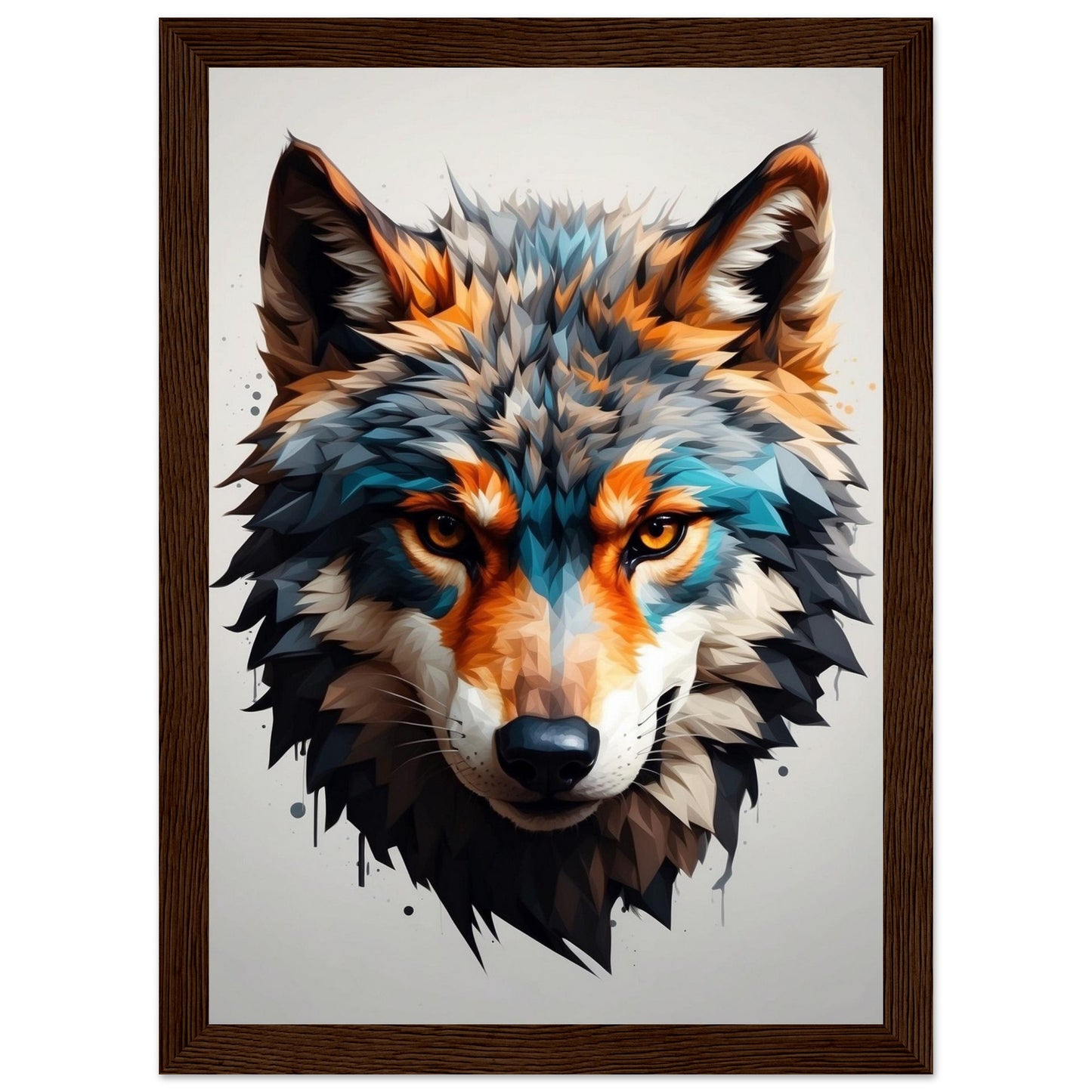 Premium Matte Paper Wooden Framed Poster