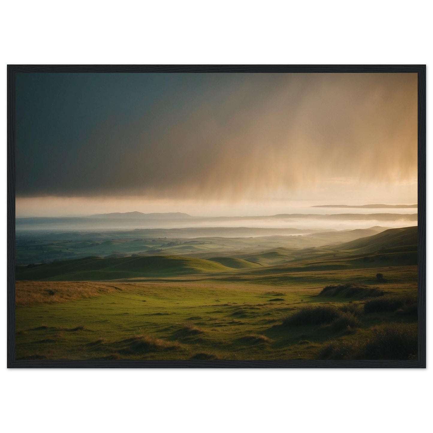 Premium Matte Paper Wooden Framed Poster