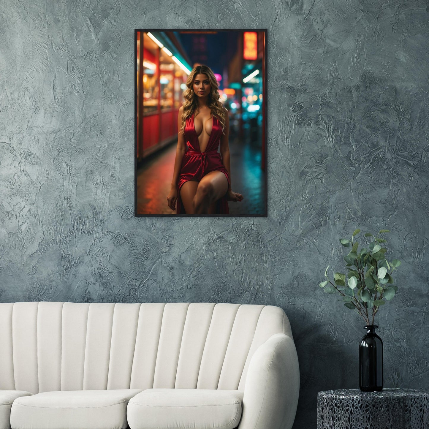 Premium Matte Paper Wooden Framed Poster