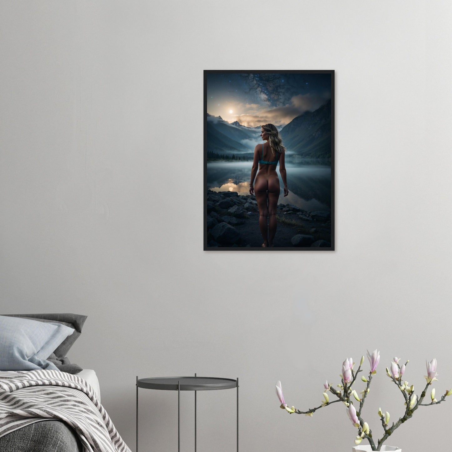 Premium Matte Paper Wooden Framed Poster