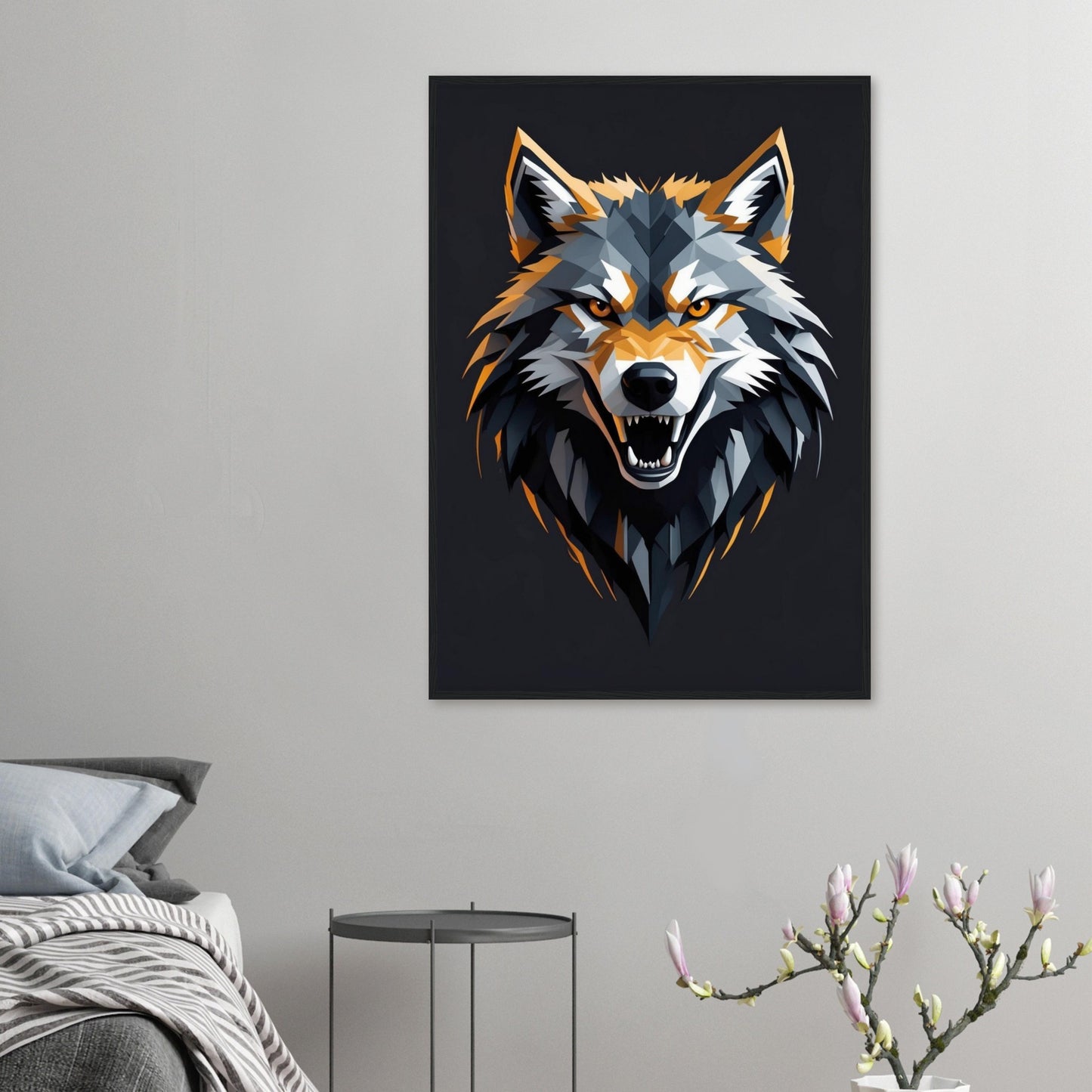 Premium Matte Paper Wooden Framed Poster