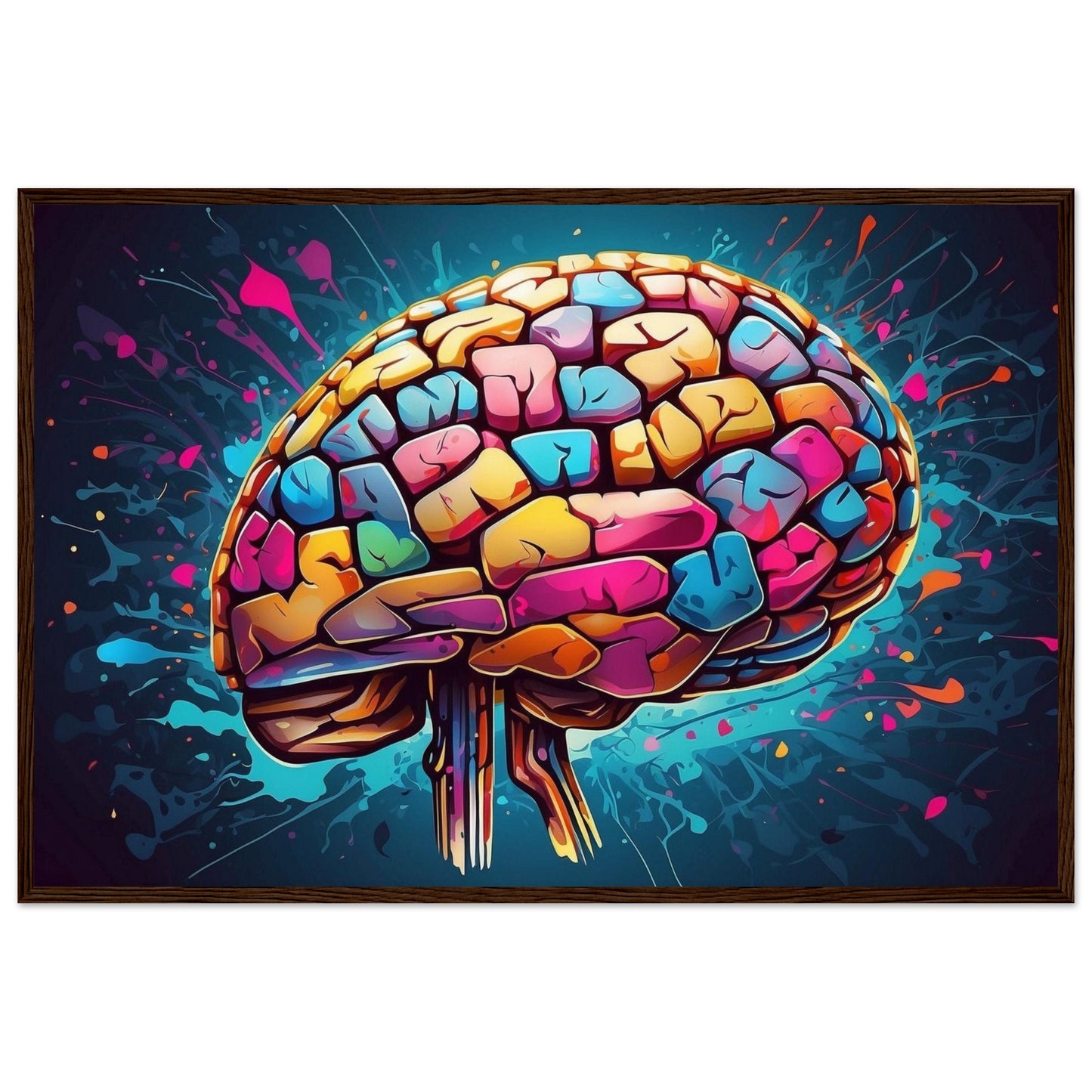 Premium Matte Paper Wooden Framed Poster