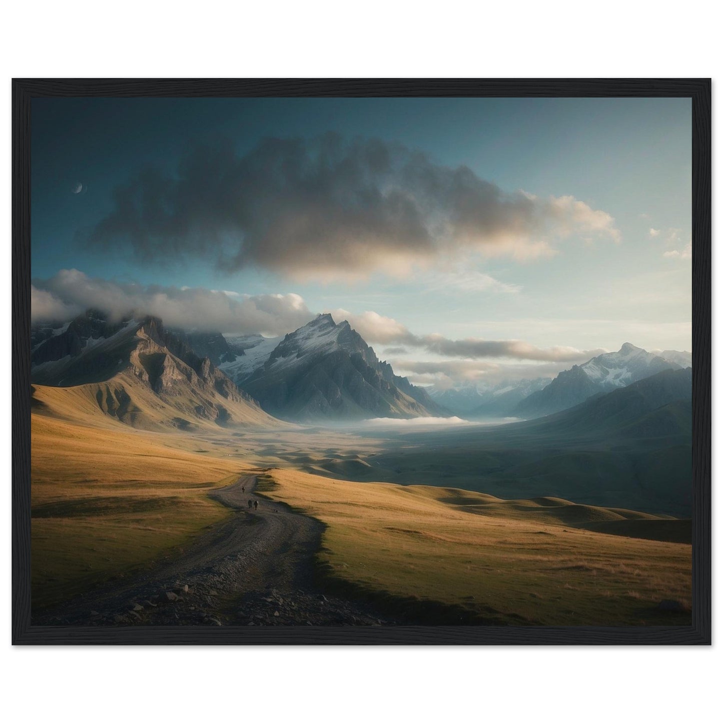 Premium Matte Paper Wooden Framed Poster