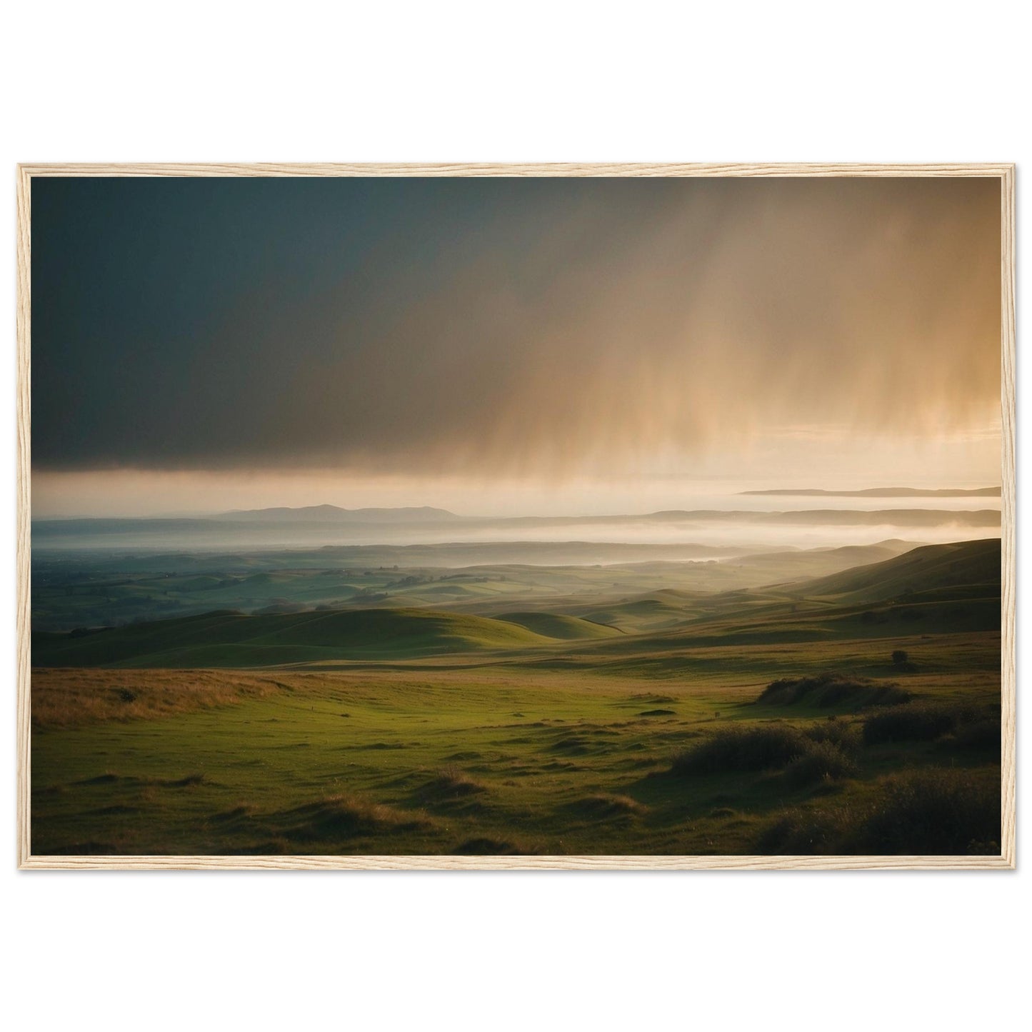 Premium Matte Paper Wooden Framed Poster