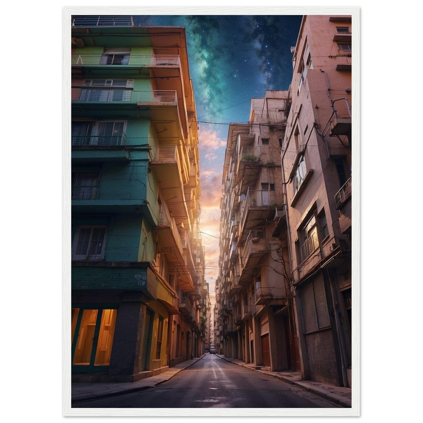 Premium Matte Paper Wooden Framed Poster