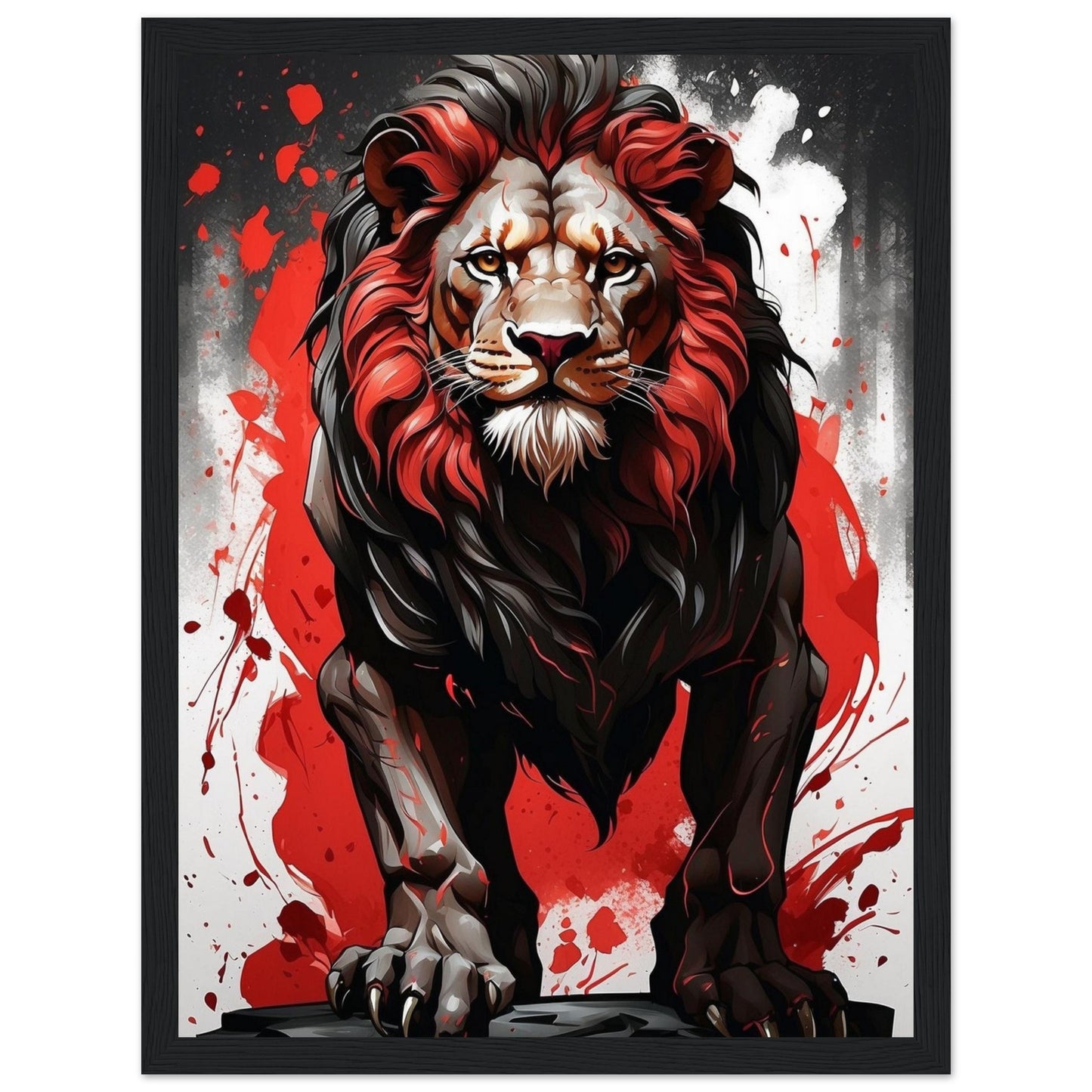 Premium Matte Paper Wooden Framed Poster