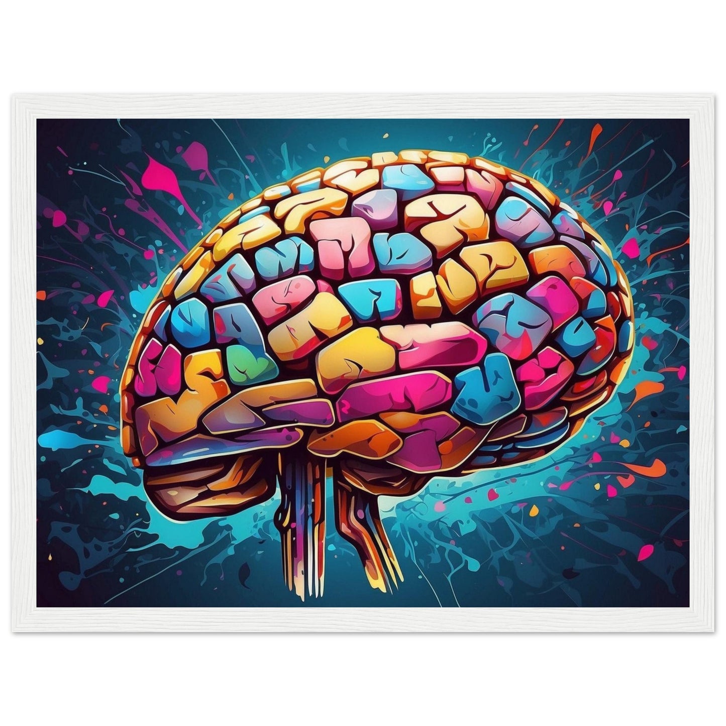 Premium Matte Paper Wooden Framed Poster