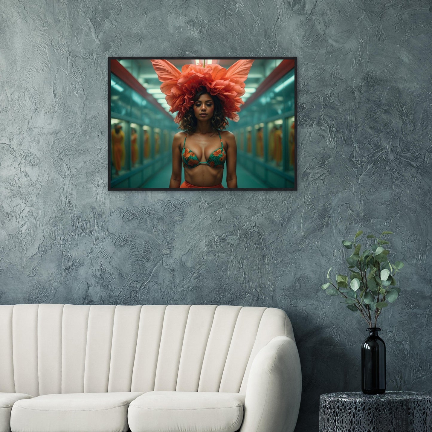 Premium Matte Paper Wooden Framed Poster