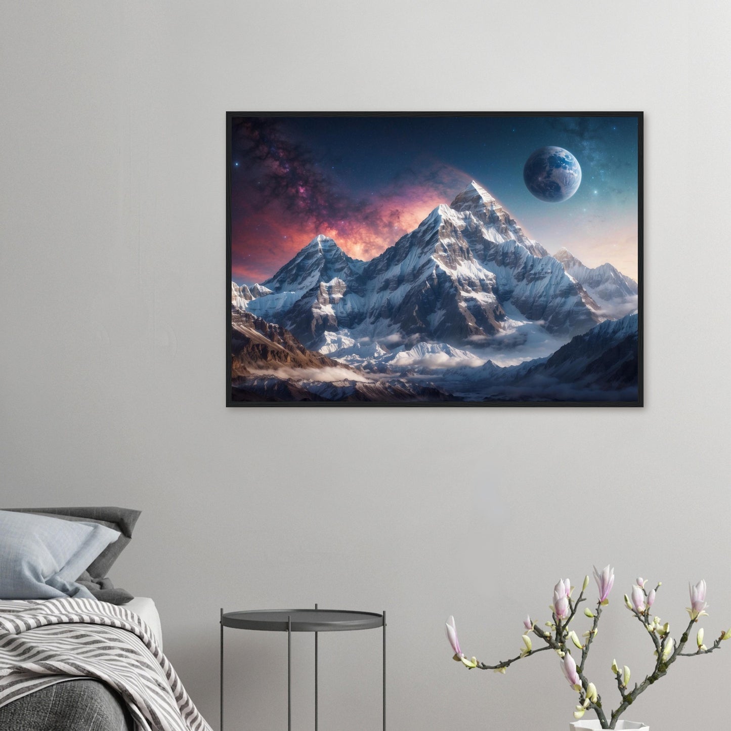 Premium Matte Paper Wooden Framed Poster