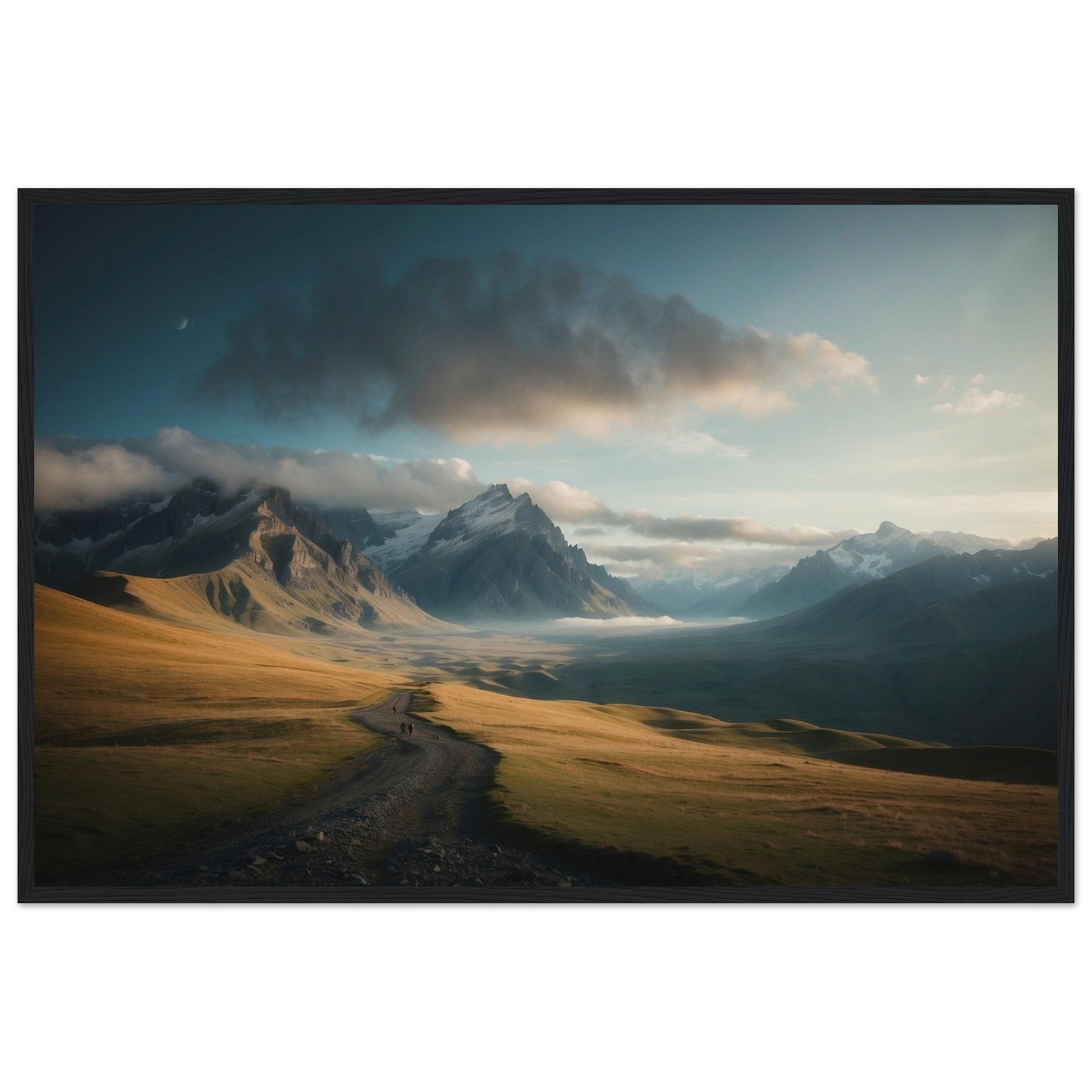 Premium Matte Paper Wooden Framed Poster
