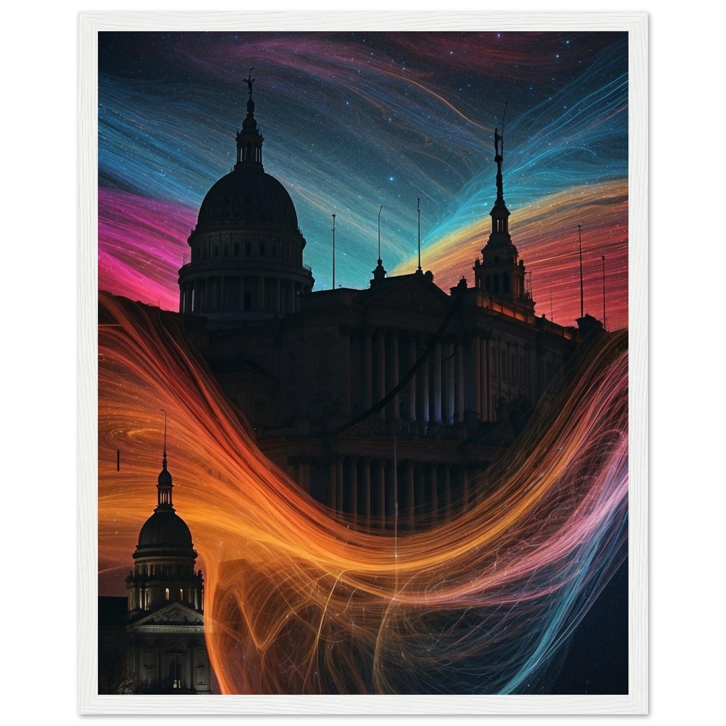 Premium Matte Paper Wooden Framed Poster