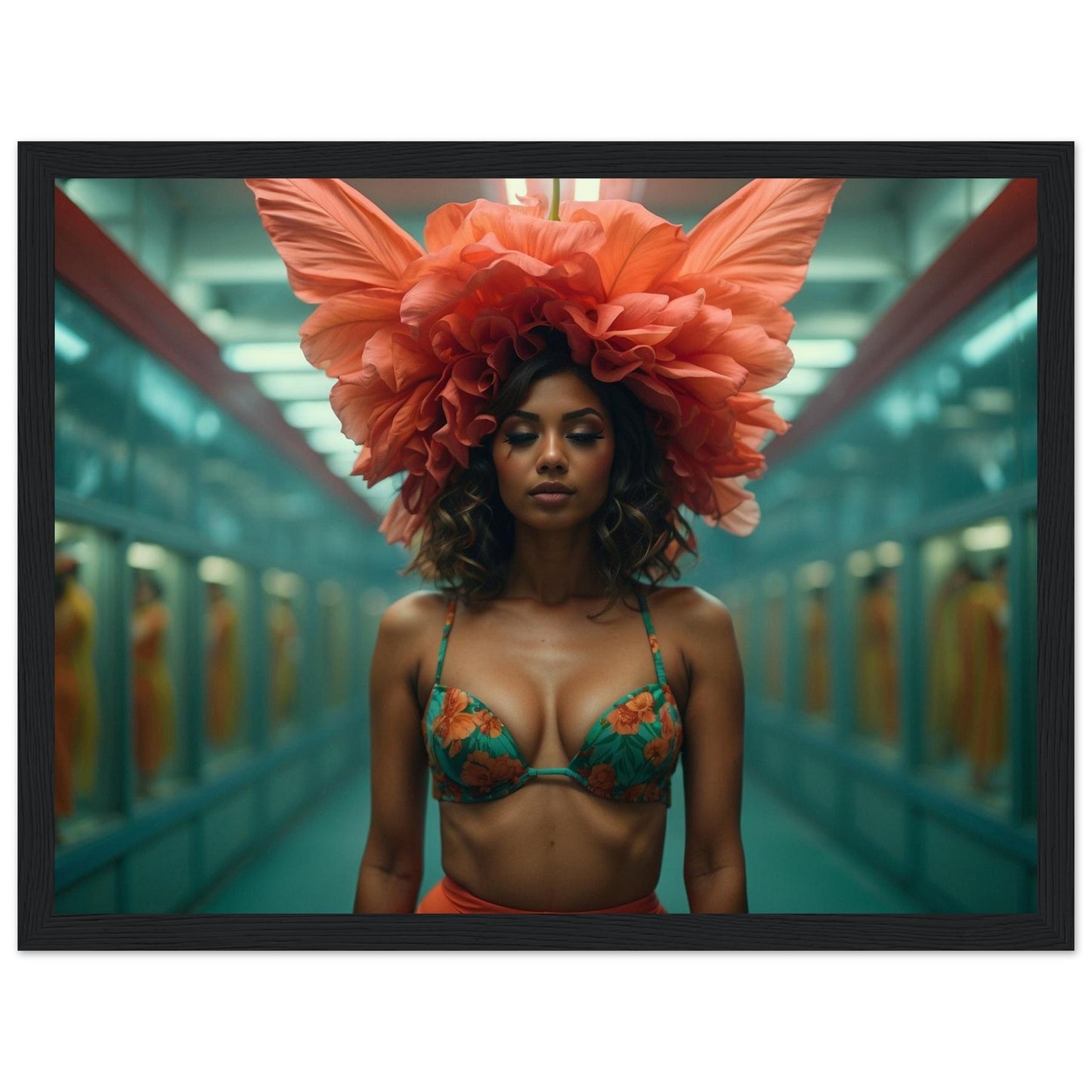 Premium Matte Paper Wooden Framed Poster