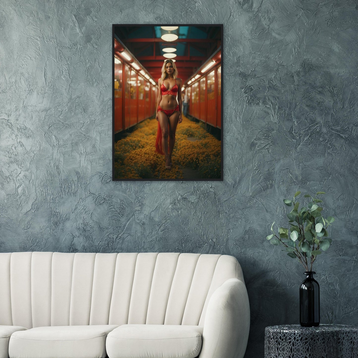 Premium Matte Paper Wooden Framed Poster