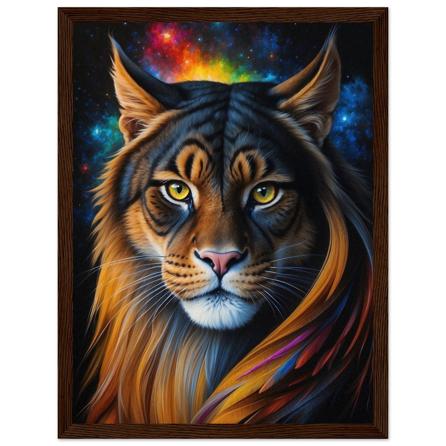 Premium Matte Paper Wooden Framed Poster