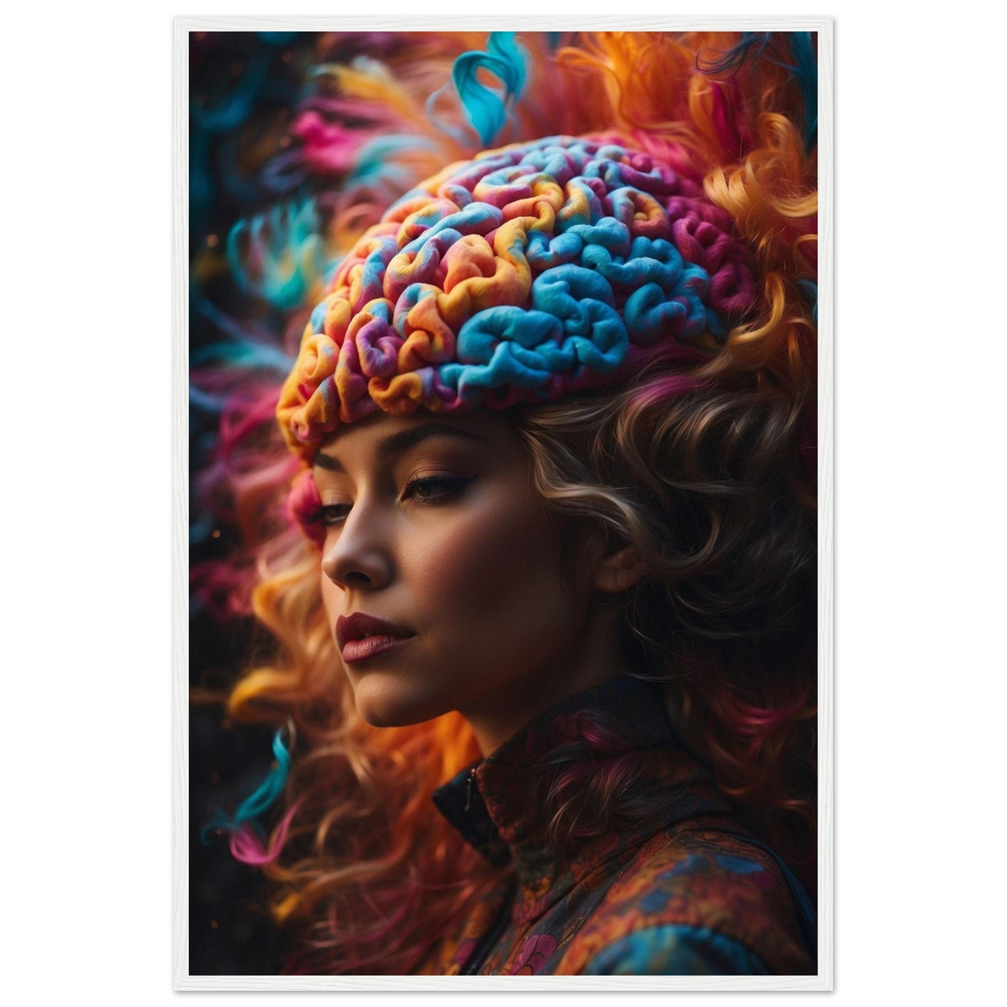 Premium Matte Paper Wooden Framed Poster