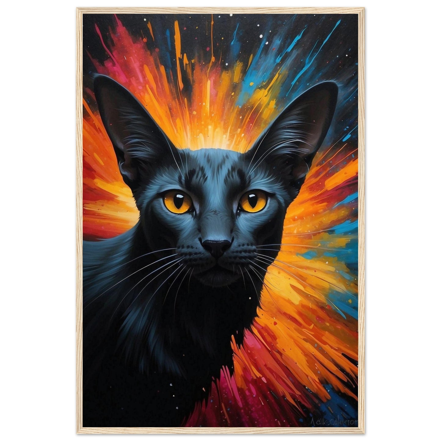 Premium Matte Paper Wooden Framed Poster