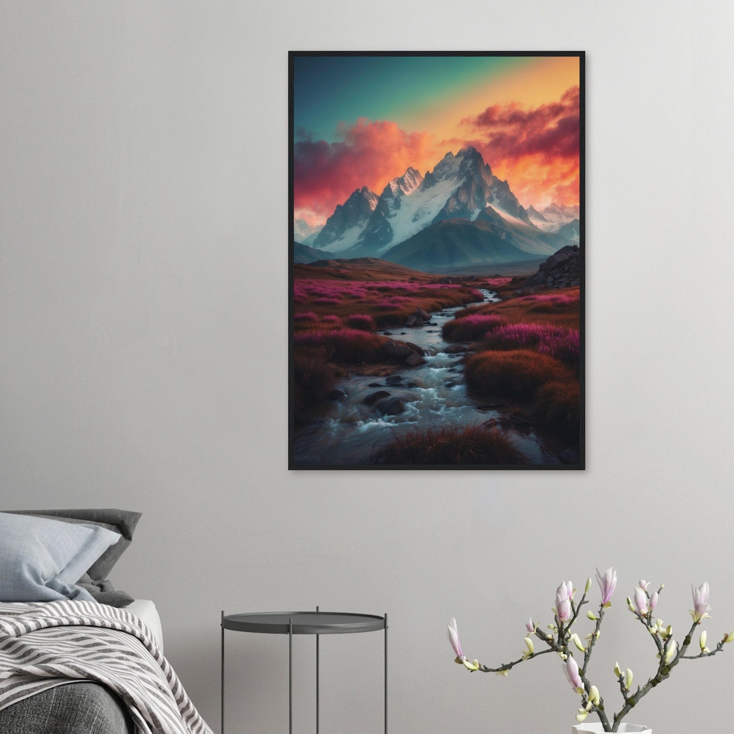 Premium Matte Paper Wooden Framed Poster