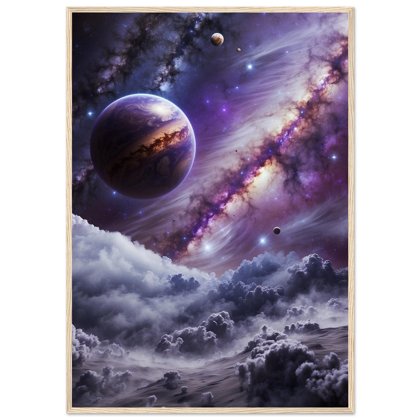 Premium Matte Paper Wooden Framed Poster