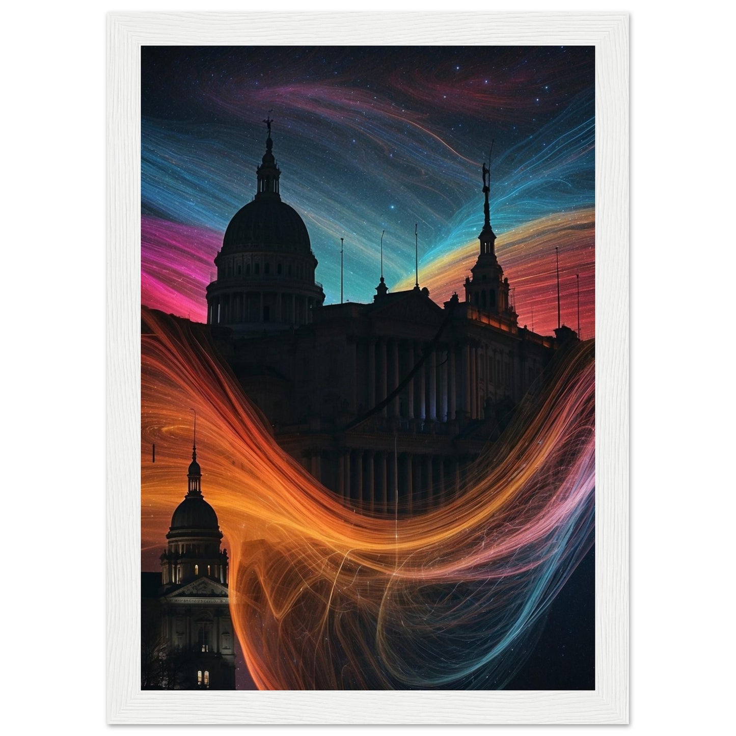Premium Matte Paper Wooden Framed Poster