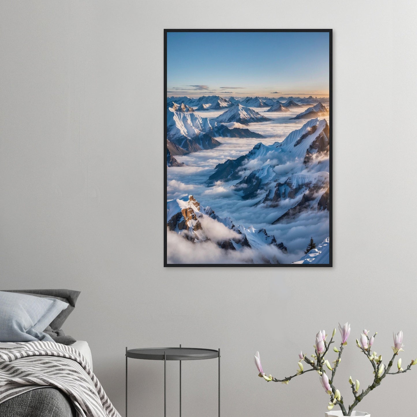 Premium Matte Paper Wooden Framed Poster