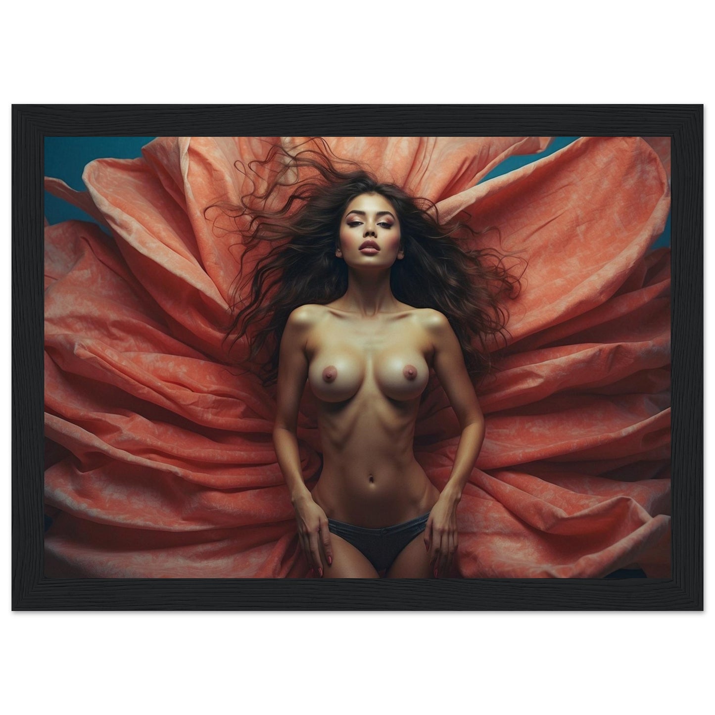 Premium Matte Paper Wooden Framed Poster