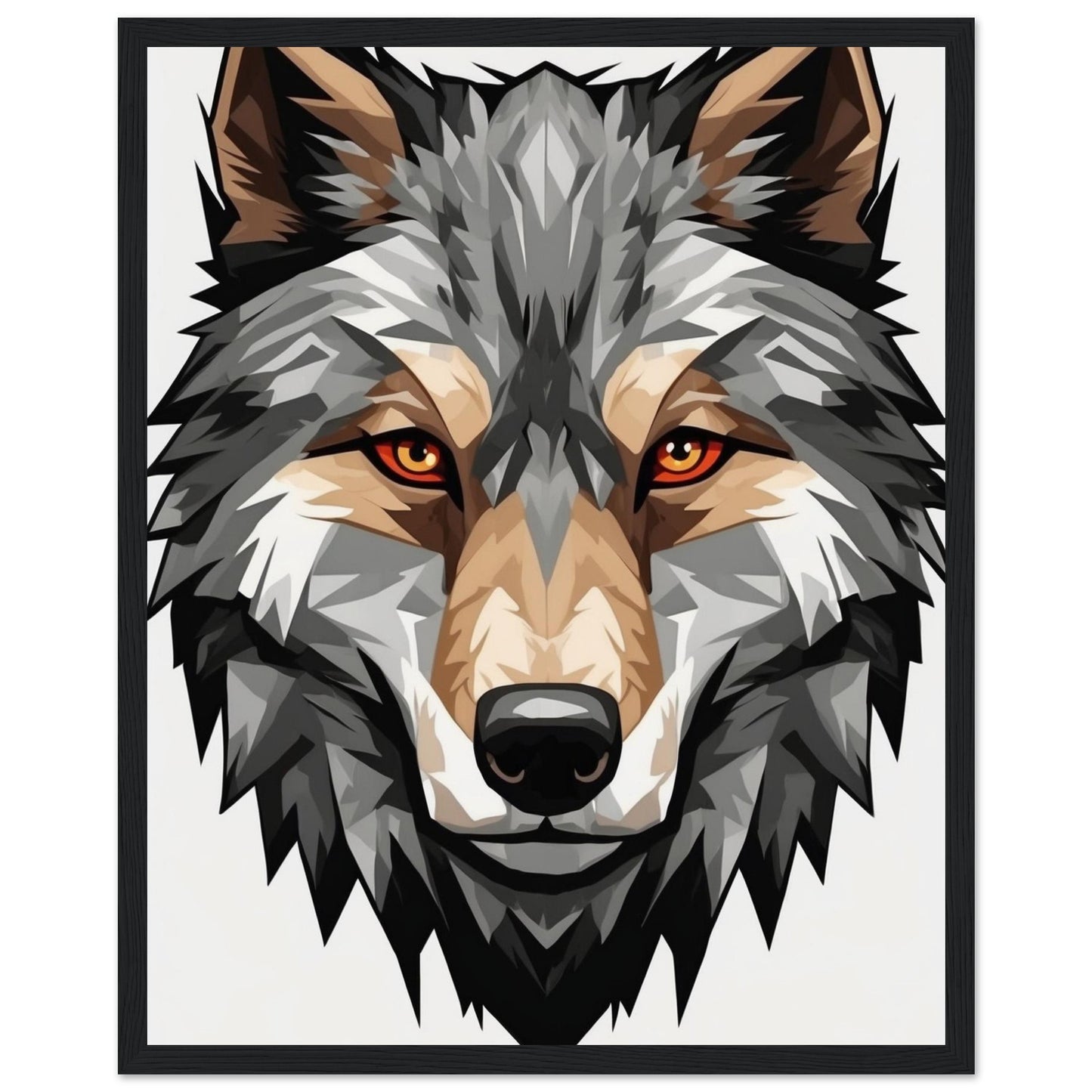Premium Matte Paper Wooden Framed Poster