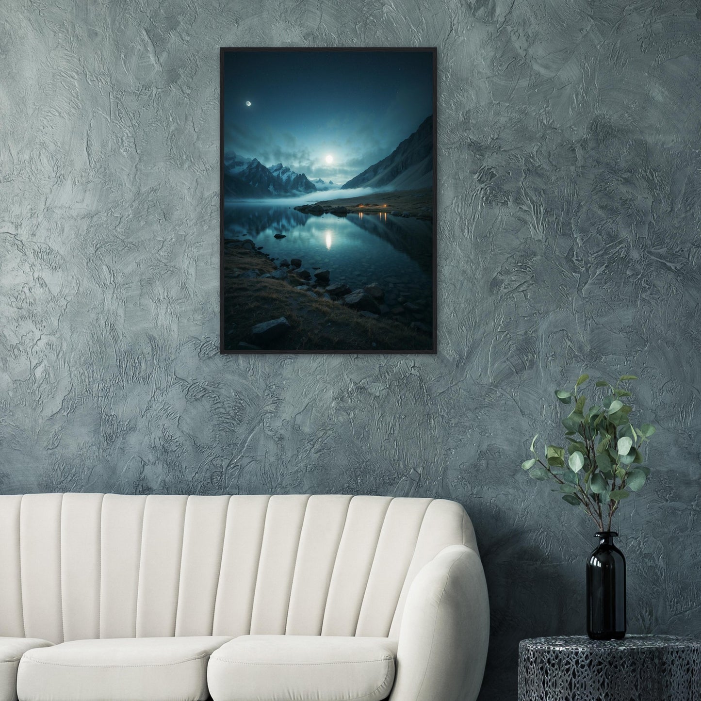 Premium Matte Paper Wooden Framed Poster
