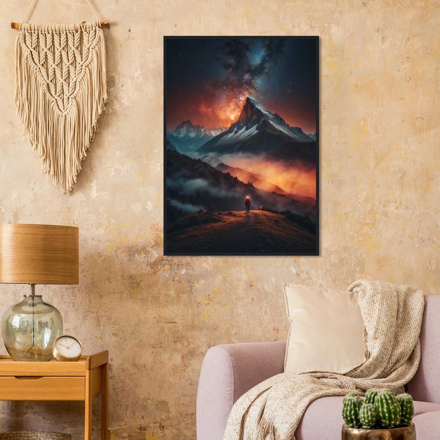 Premium Matte Paper Wooden Framed Poster