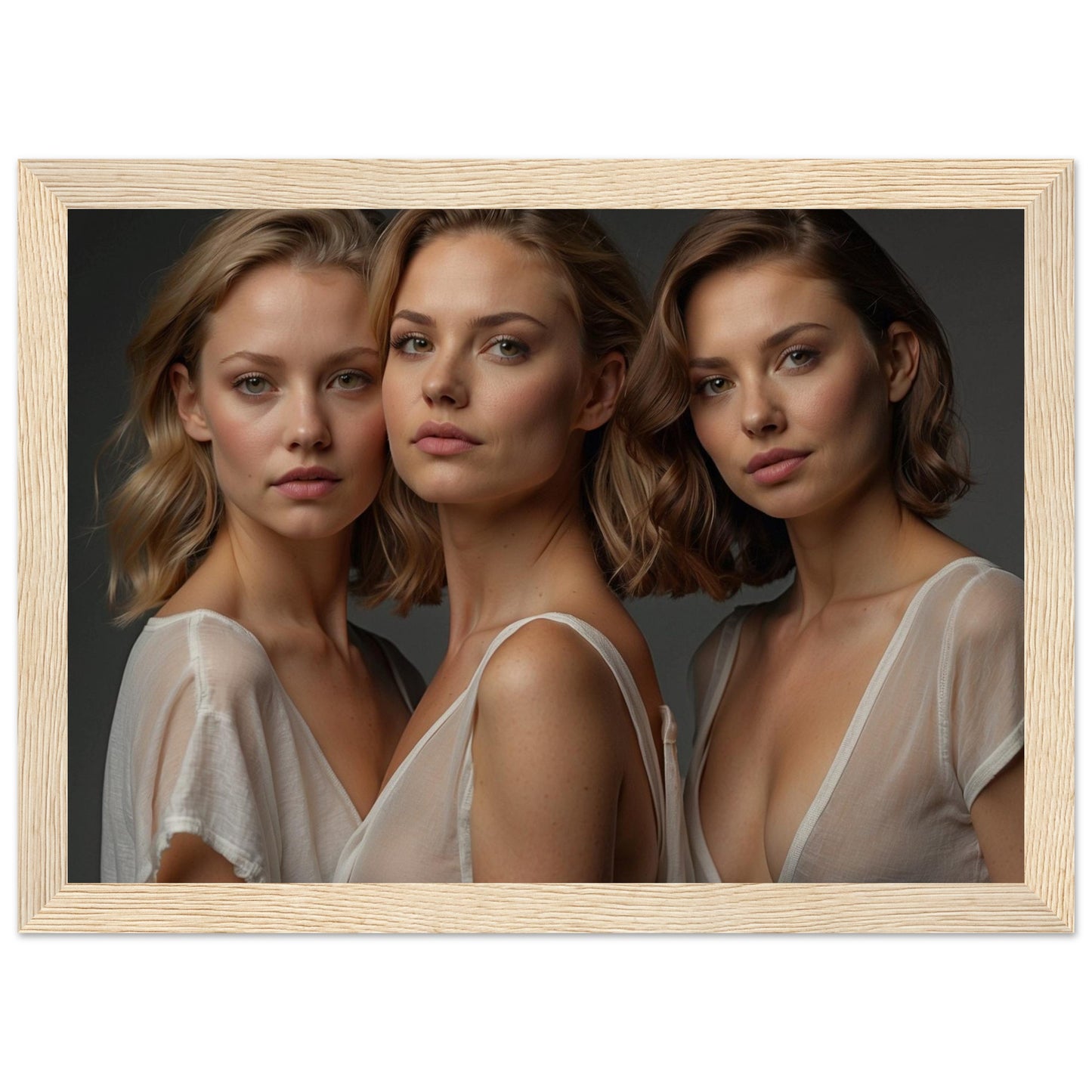 Premium Matte Paper Wooden Framed Poster