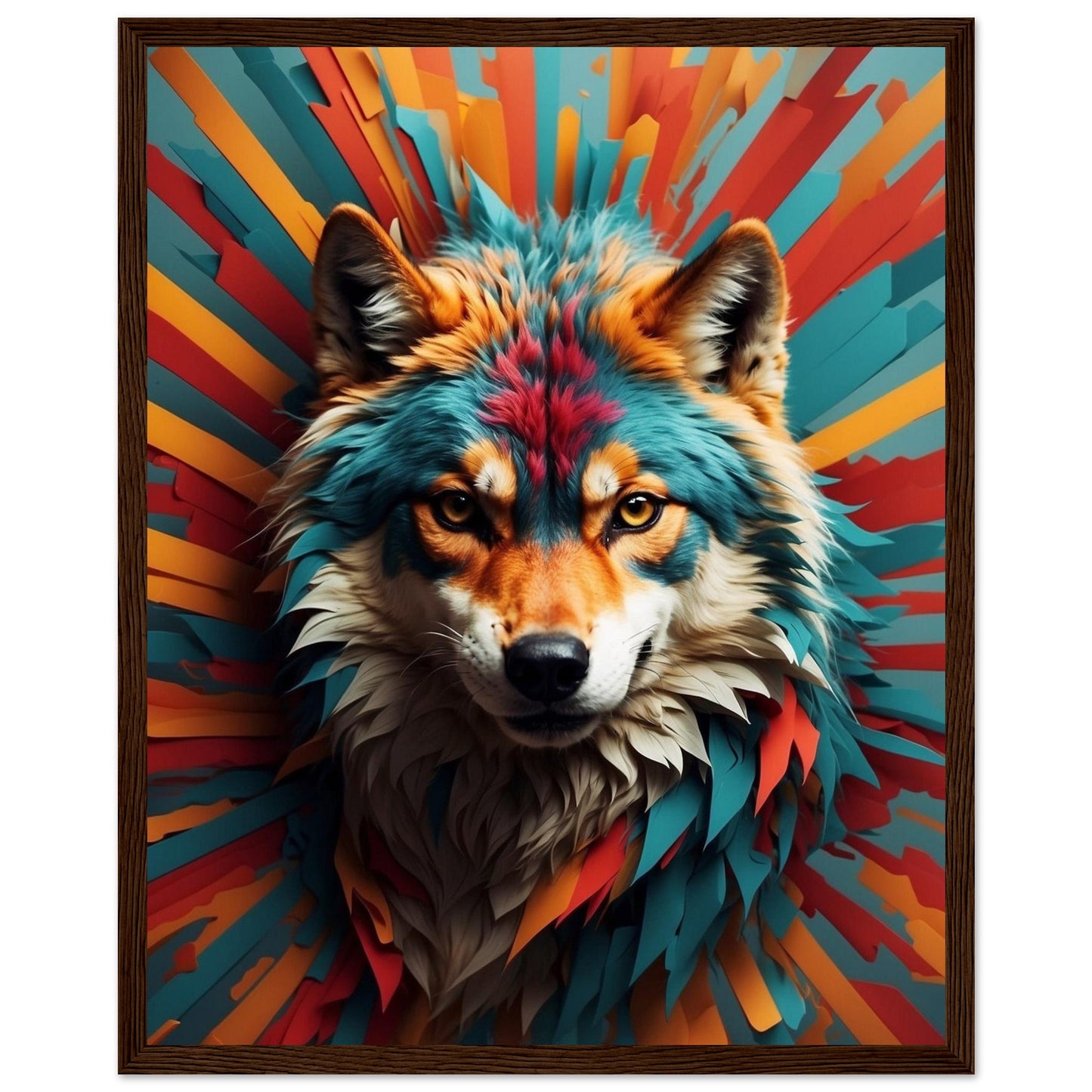 Premium Matte Paper Wooden Framed Poster