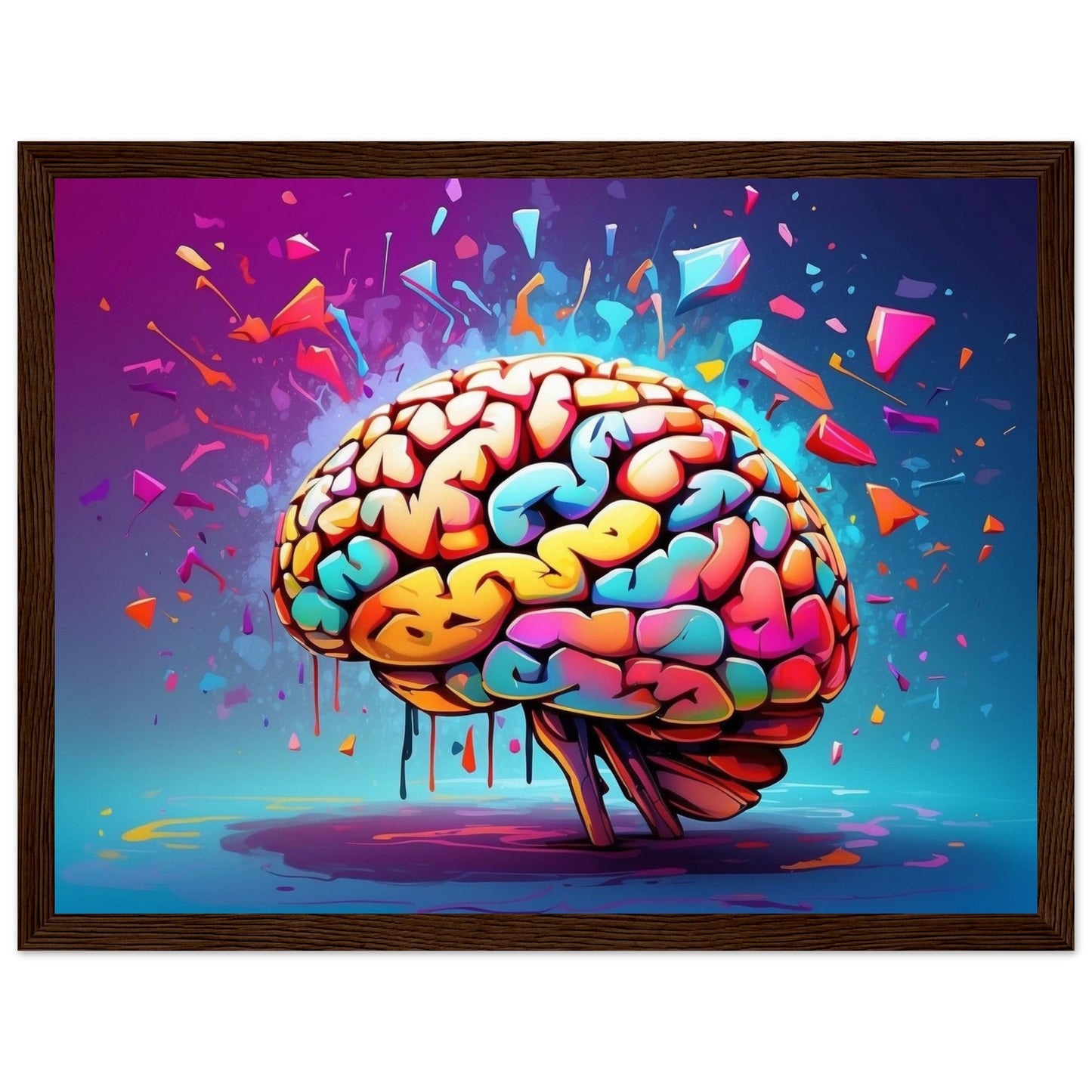 Premium Matte Paper Wooden Framed Poster