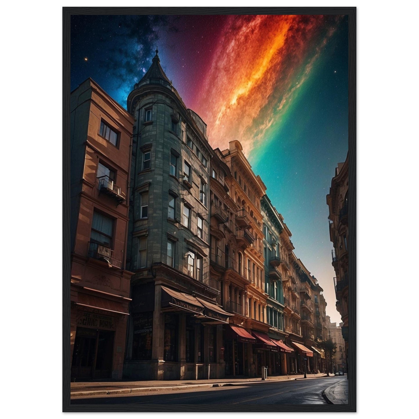 Premium Matte Paper Wooden Framed Poster