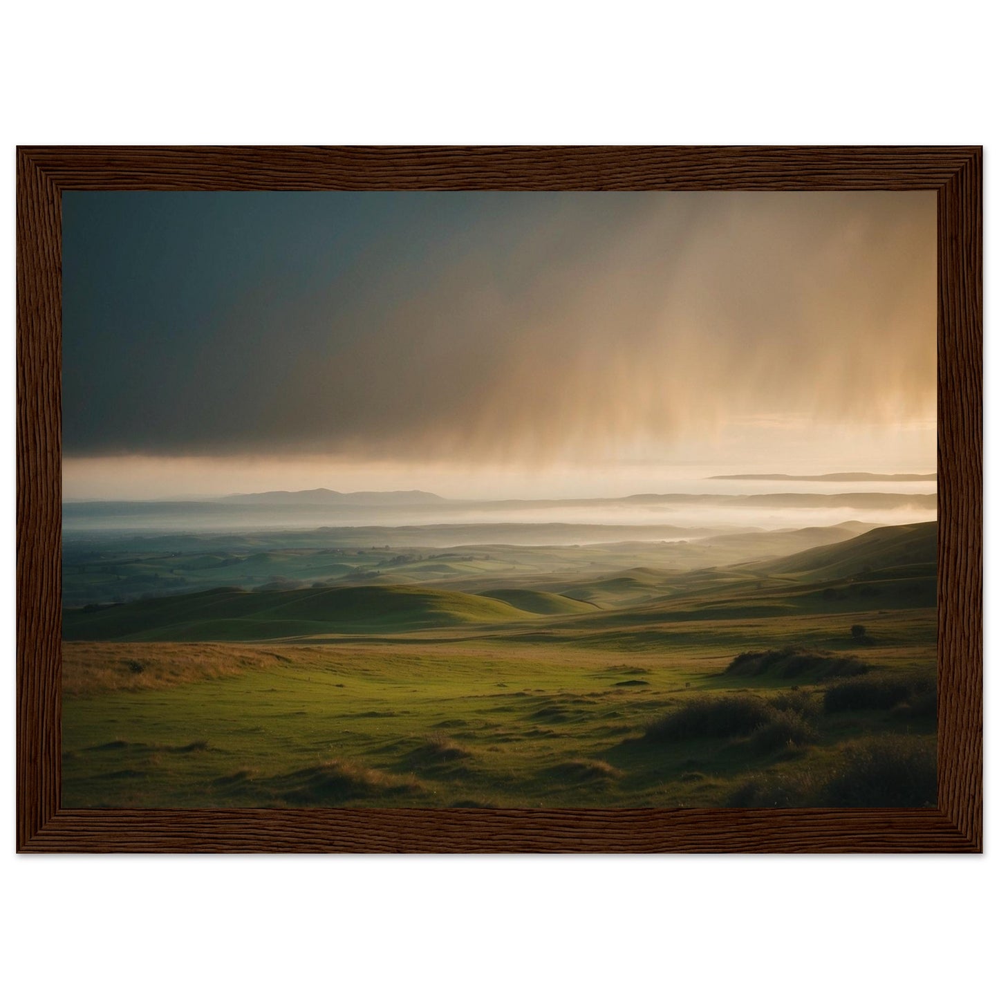 Premium Matte Paper Wooden Framed Poster