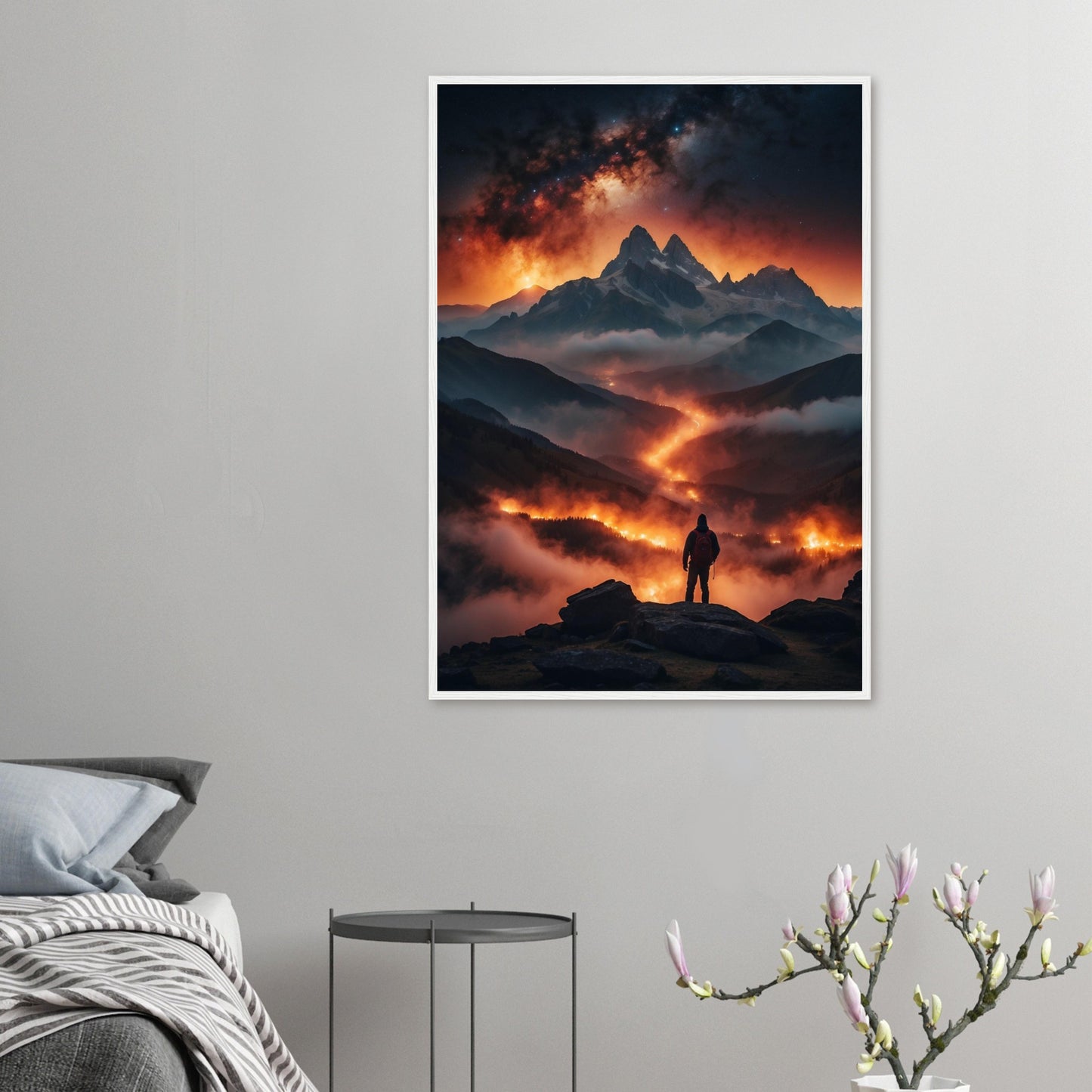 Premium Matte Paper Wooden Framed Poster