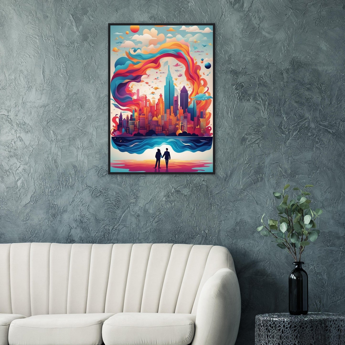 Premium Matte Paper Wooden Framed Poster
