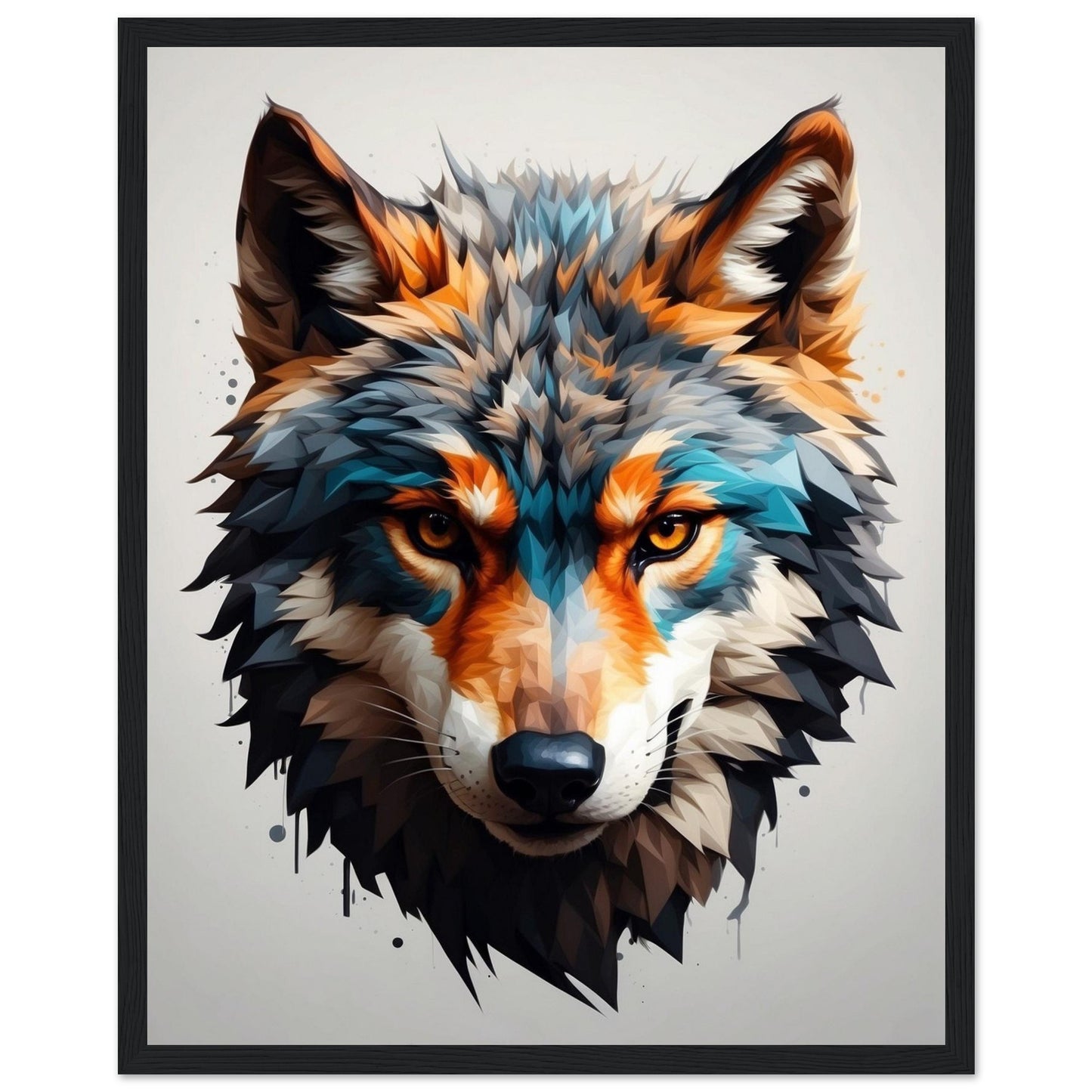 Premium Matte Paper Wooden Framed Poster