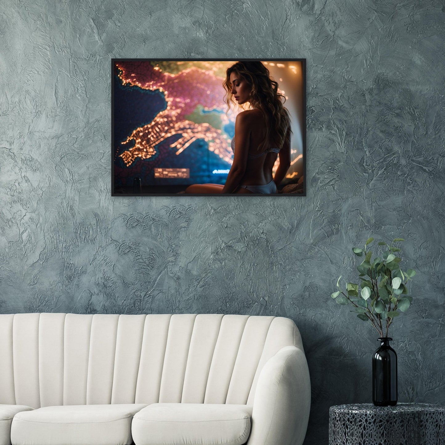 Premium Matte Paper Wooden Framed Poster
