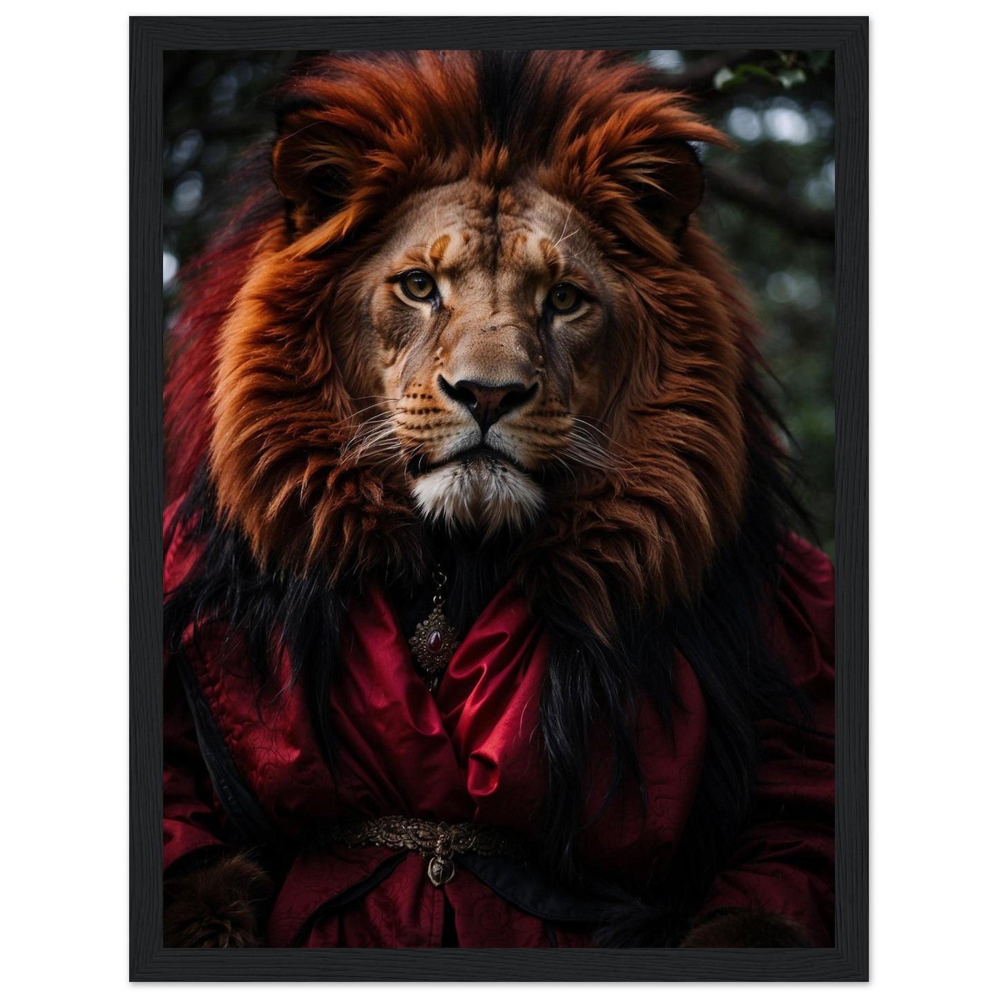 Premium Matte Paper Wooden Framed Poster