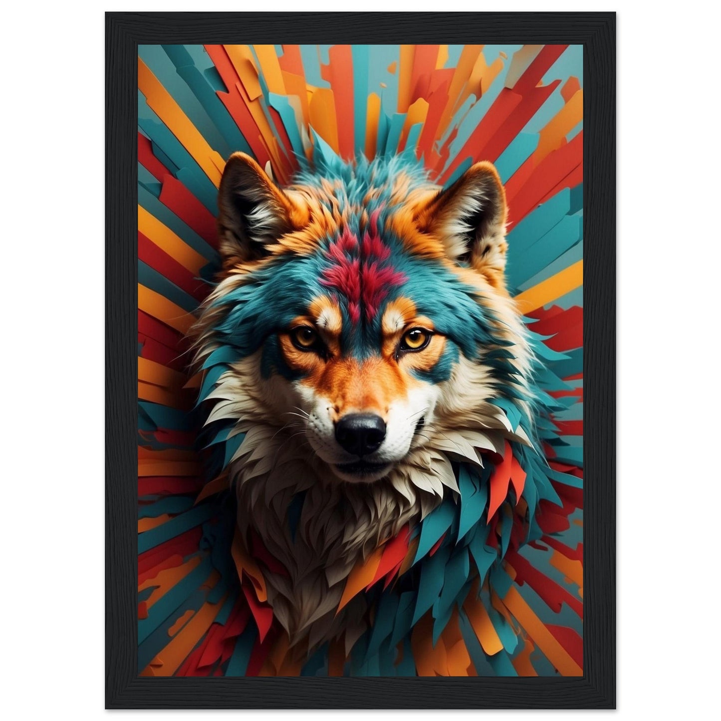 Premium Matte Paper Wooden Framed Poster