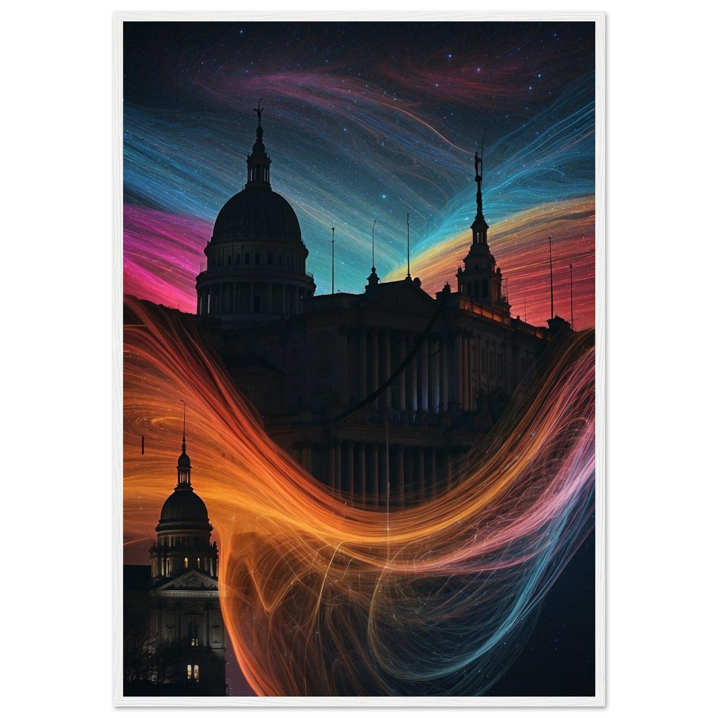 Premium Matte Paper Wooden Framed Poster
