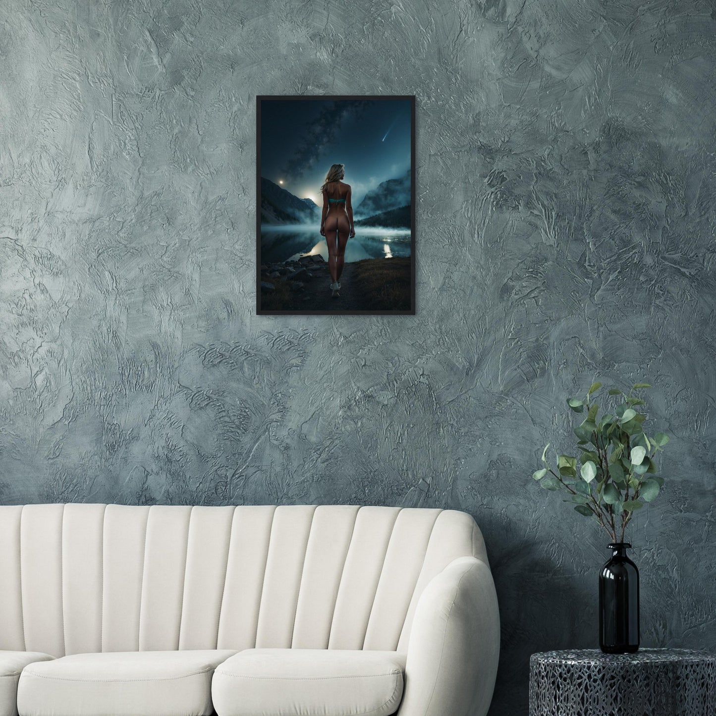 Premium Matte Paper Wooden Framed Poster