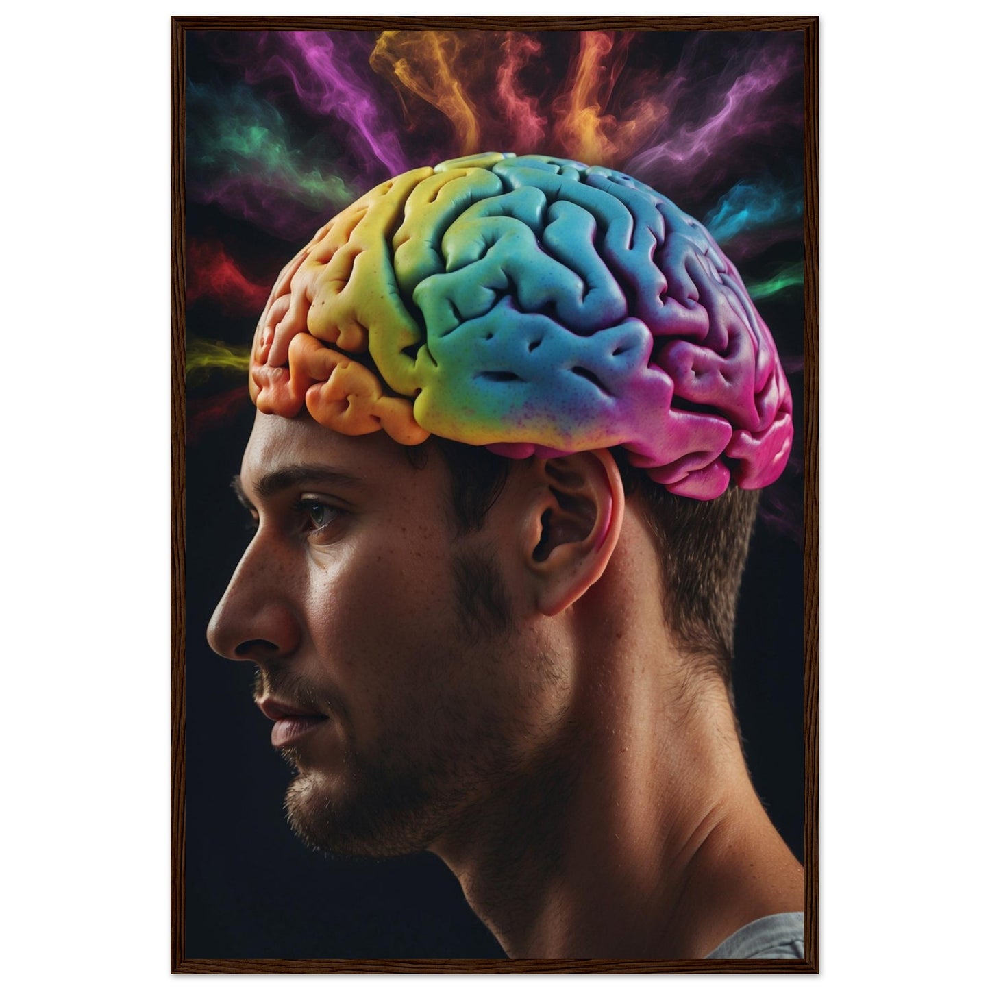 Premium Matte Paper Wooden Framed Poster