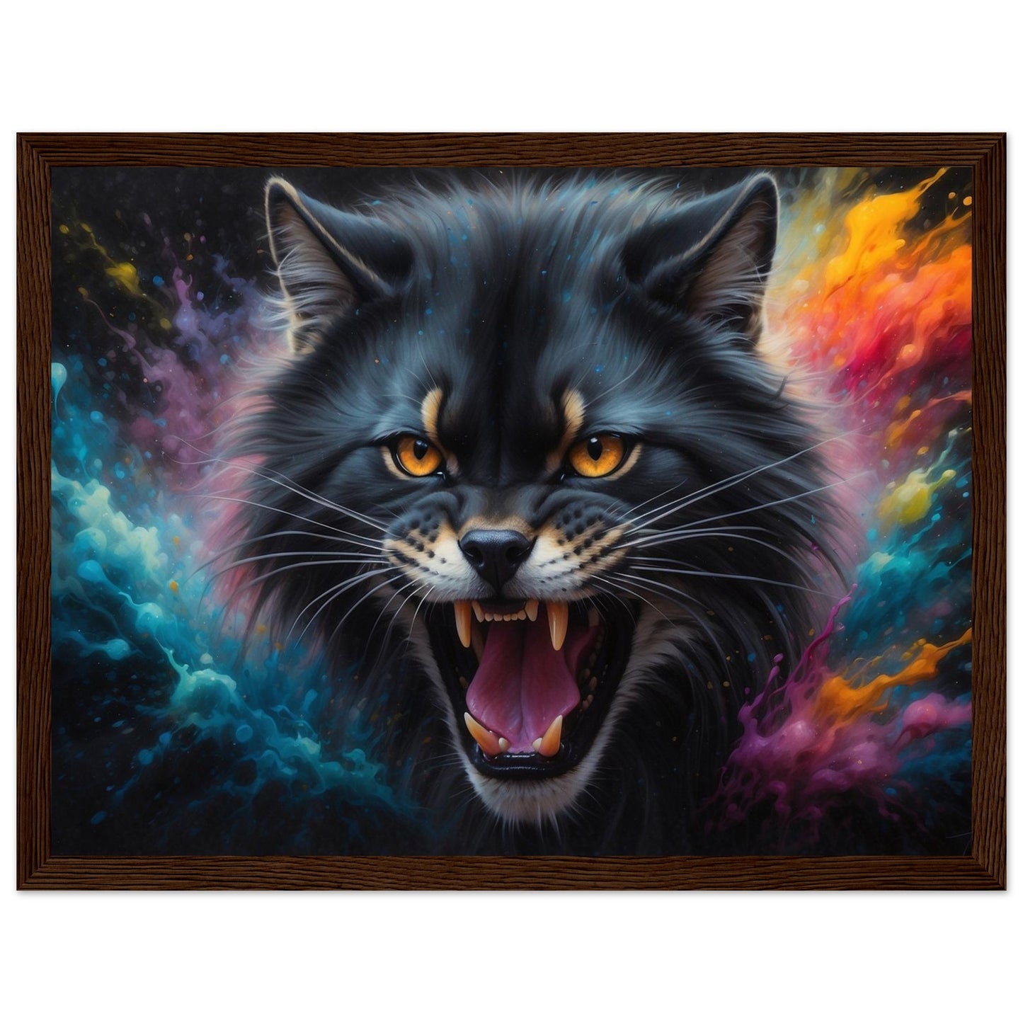 Premium Matte Paper Wooden Framed Poster