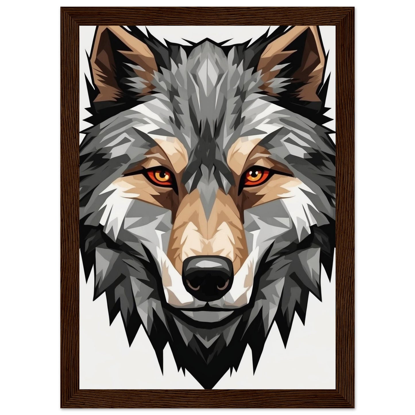 Premium Matte Paper Wooden Framed Poster