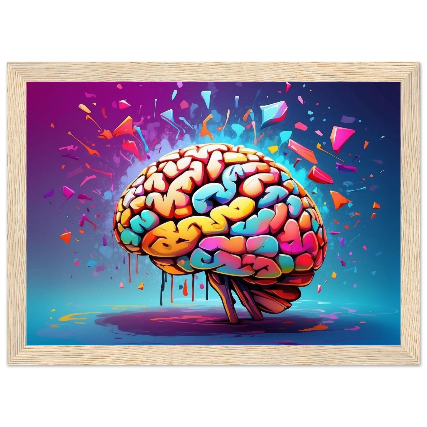 Premium Matte Paper Wooden Framed Poster