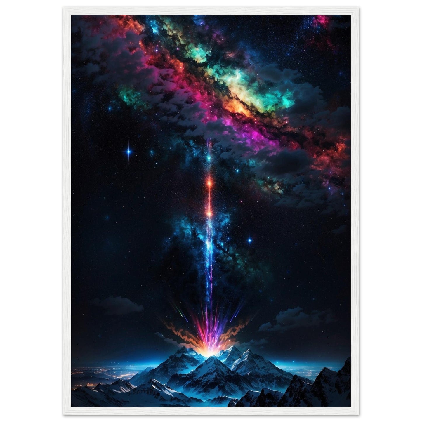 Premium Matte Paper Wooden Framed Poster